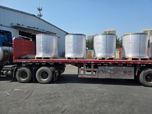 Aluminum product shipment